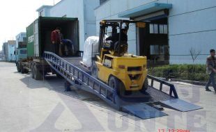 用了這個，可以讓您365天出貨不停歇-移動式液壓登車橋